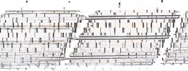 Peg Board/Slatwall Basket: Rectangular, Steel