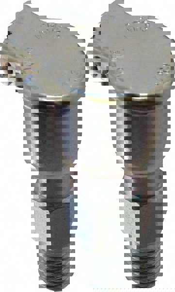 5/64 Ounce Capacity, 1/8-27 Thread, Steel, Zinc Plated, Brazed Body Oil Cup