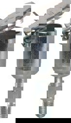 11/32 Ounce Capacity, 1/8-27 Thread, Steel, Zinc Plated, Brazed Body Oil Cup