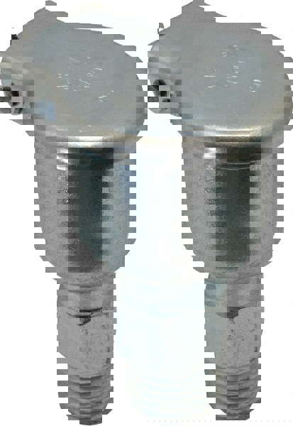 11/32 Ounce Capacity, 1/4-18 Thread, Steel, Zinc Plated, Brazed Body Oil Cup