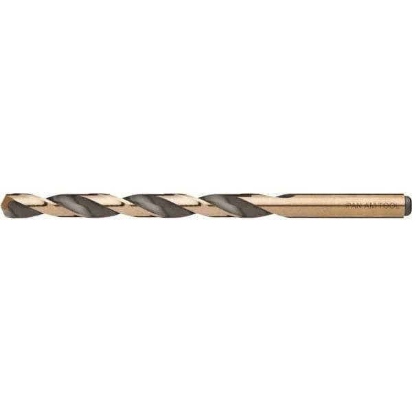 Jobber Length Drill Bit: #5 (0.2055) Dia, 135 deg, Cobalt
