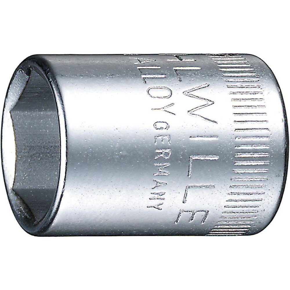 Hand Sockets; Socket Type: Standard ; Drive Size: 1/4in (Inch); Socket Size (mm): 4 ; Drive Style: Hex ; Number Of Points: 6 ; Overall Length (Decimal Inch): 0.9100