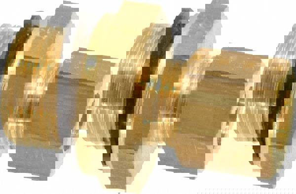 Compression Tube Connector: 3/8