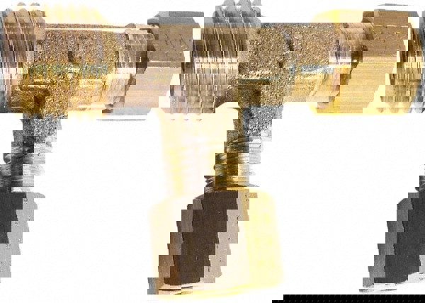 Compression Tube Male Run Tee: 1/4