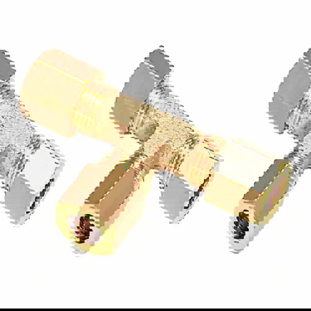 Compression Tube Union: Compression x Compression x Compression