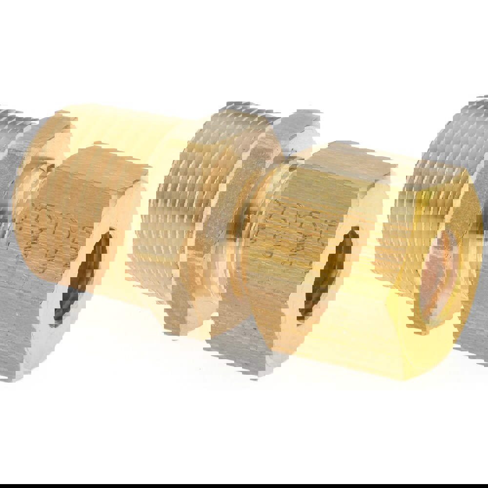 Compression Tube Connector: 1/4