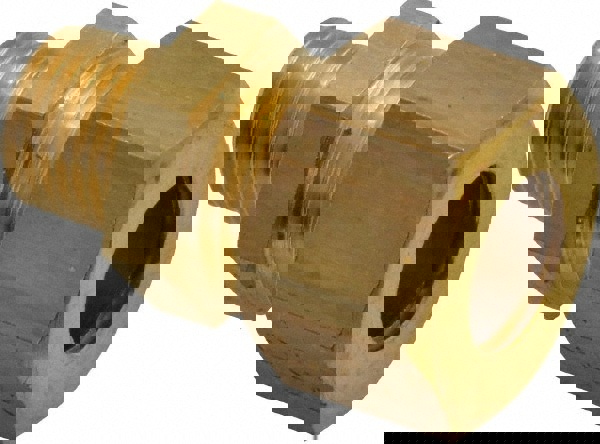 Compression Tube Connector: 1/4