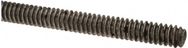 Threaded Rod: #10-24, 3' Long, Low Carbo