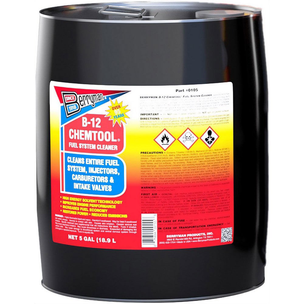 Automotive Fuel System & Restoration Kits; Type: B-12 Chemtool Carburetor Cleaner ; Contents: 5 gal Pail ; Number Of Pieces: 1 ; Container Type: Pail ; UNSPSC Code: 25191700
