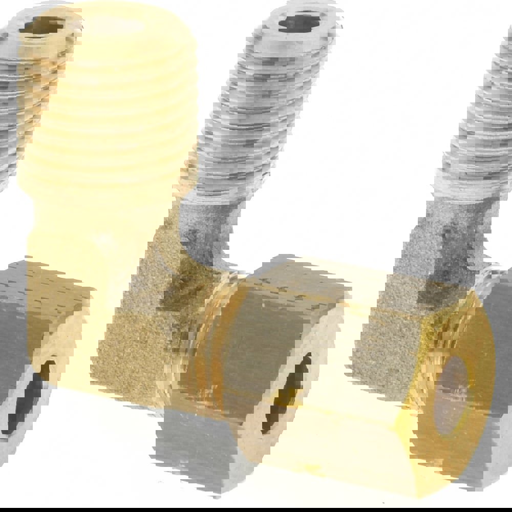 Compression Tube Male Elbow: 1/8