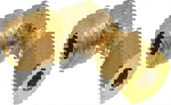 Compression Tube Male Elbow: 1/4