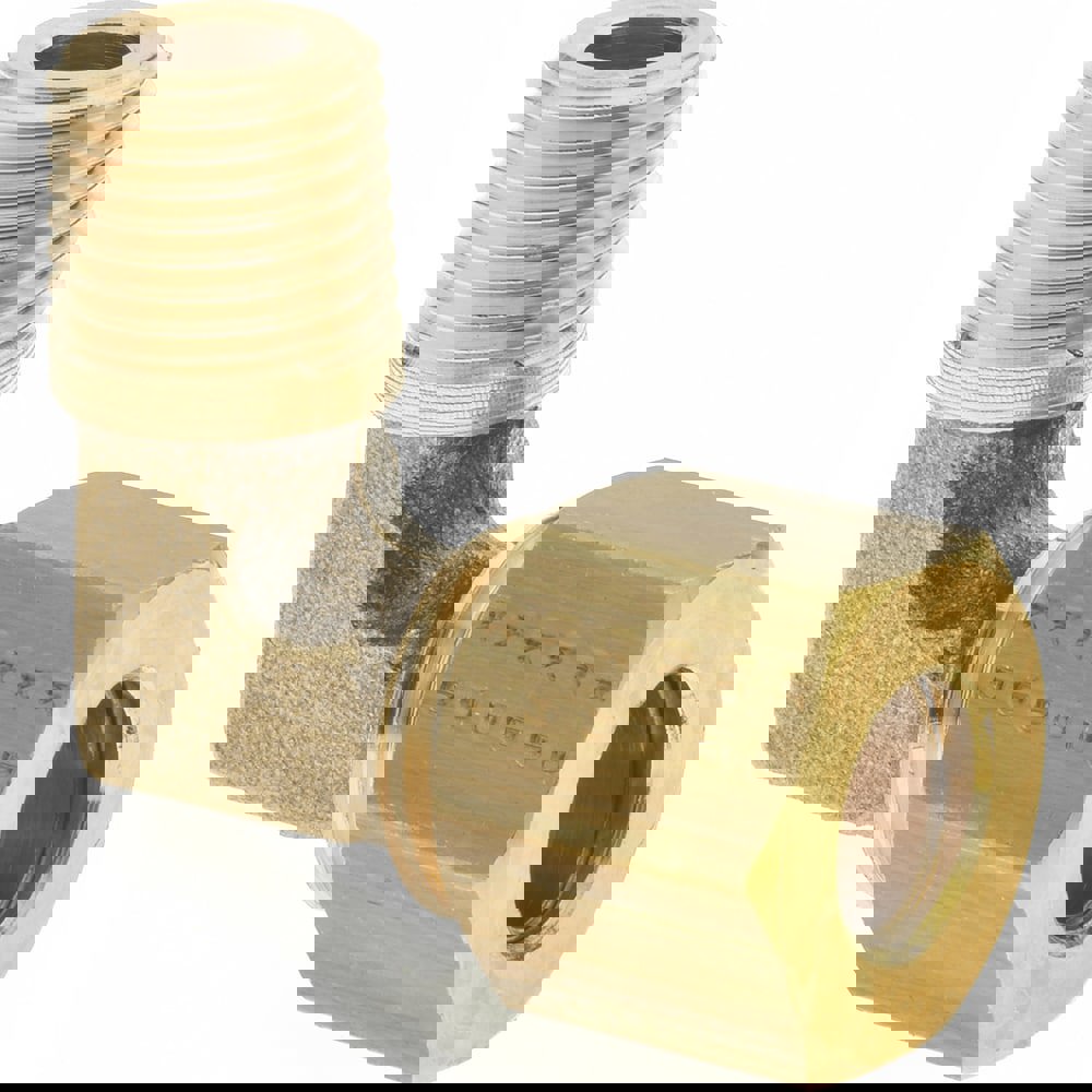 Compression Tube Male Elbow: 1/4