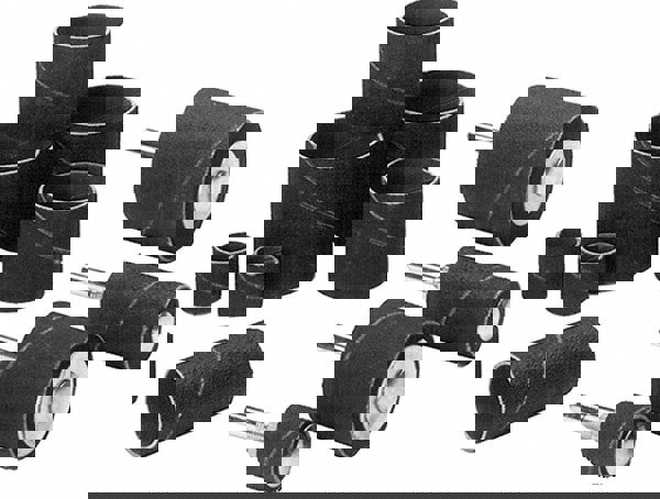 Spiral Band: Aluminum Oxide, 80 Grit, Medium Grade