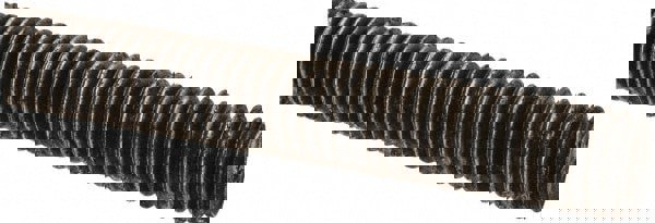 Threaded Rod: 1/2-13, 2' Long, Low Carbon Steel