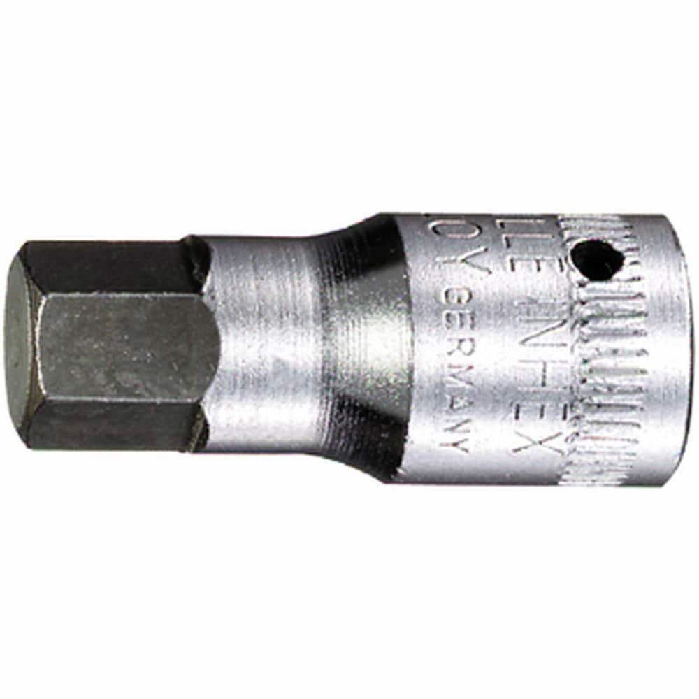 Hand Hex & Torx Bit Sockets; Socket Type: Metric Hex Bit Socket ; Hex Size (mm): 5.000 ; Insulated: No ; Tether Style: Not Tether Capable ; Material: Chrome Alloy Steel ; Finish: Chrome-Plated