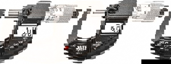 Electronic Outside Micrometer: Solid Carbide Face, IP67