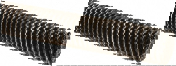 Threaded Rod: 9/16-12, 3' Long, Low Carbon Steel