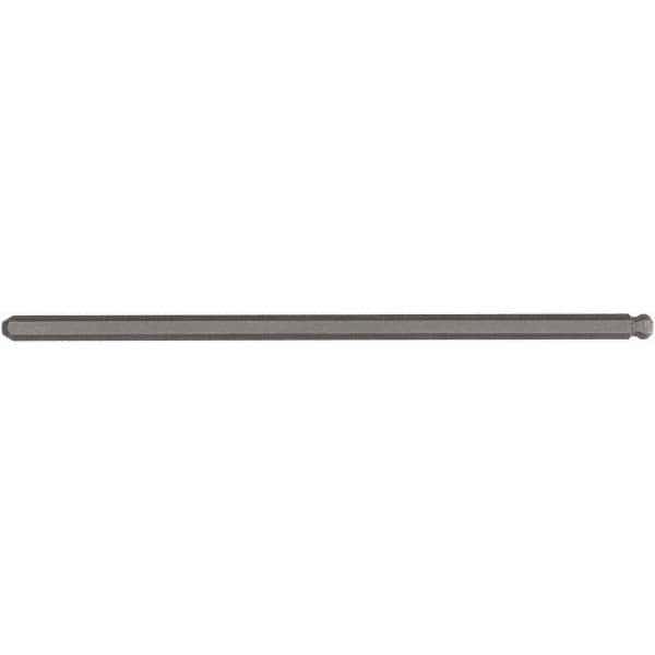 Ball Hex Screwdriver Insert Bit: 1/4