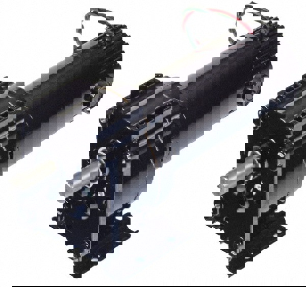 Parallel Gear Motor: 94 RPM, 76 in/lb Max, Parallel