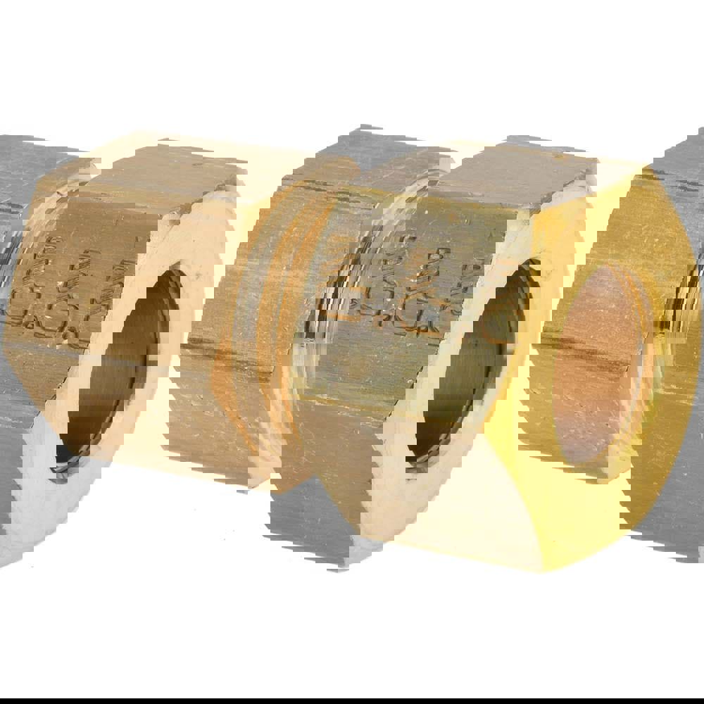 Compression Tube Connector: 1/4