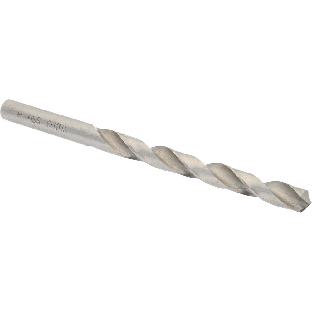 Jobber Drill: Letter H, 118 deg Point, High Speed Steel