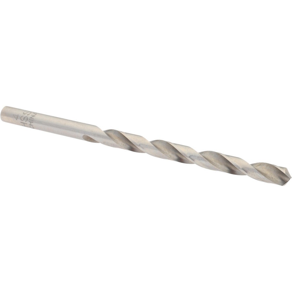 Jobber Drill: #4, 118 deg Point, High Speed Steel