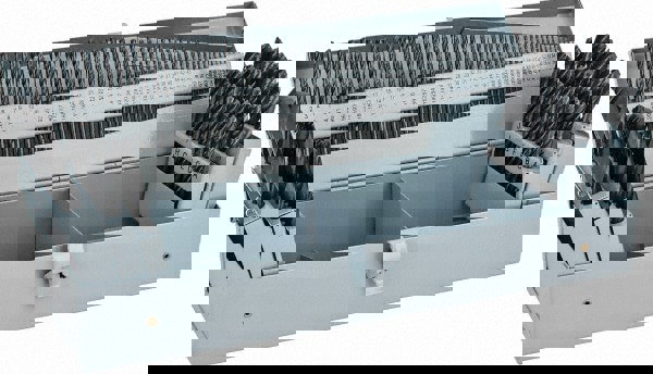 Drill Bit Set: Jobber Length Drill Bits, 115 Pc, 0.5