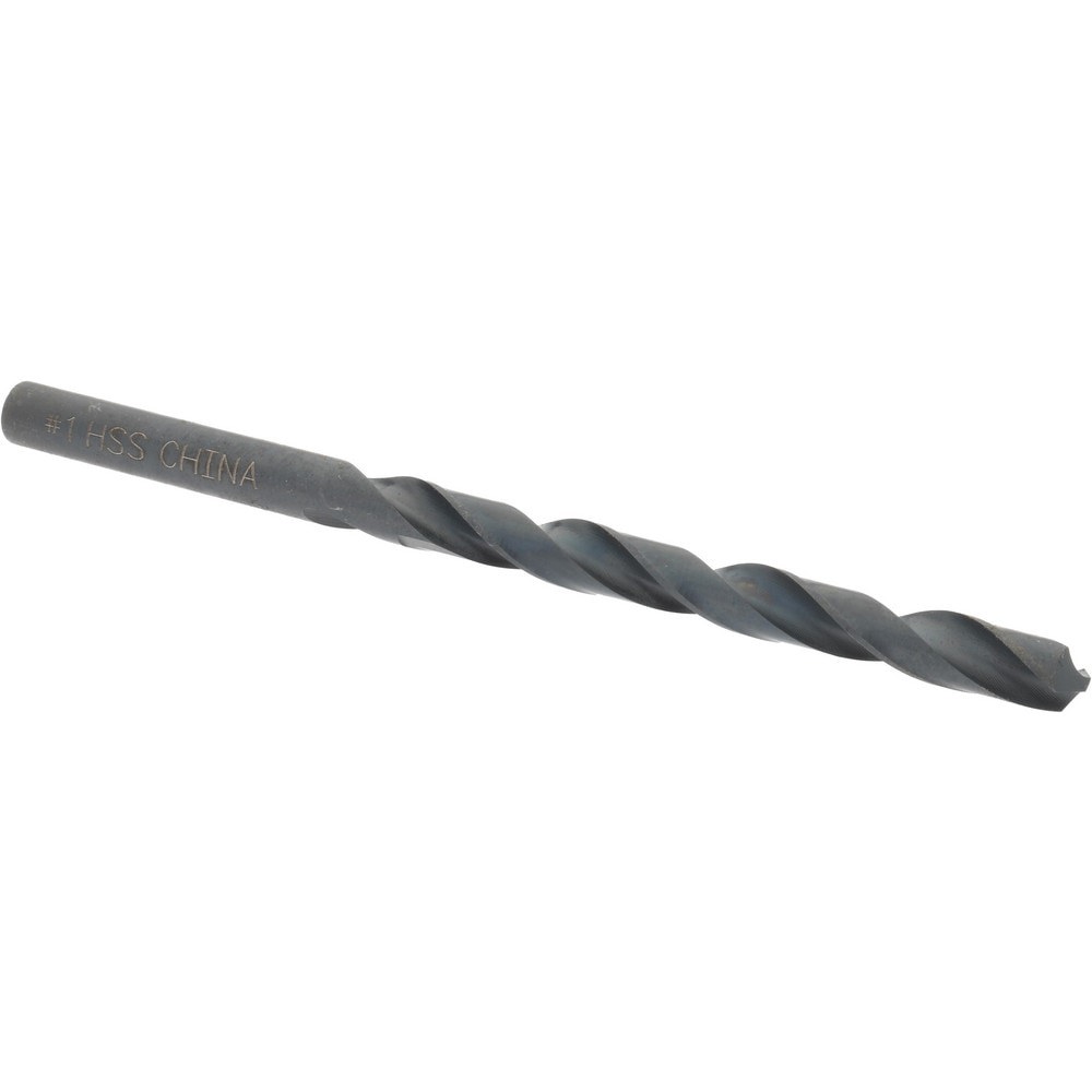 Jobber Drill: #1, 118 deg Point, High Speed Steel
