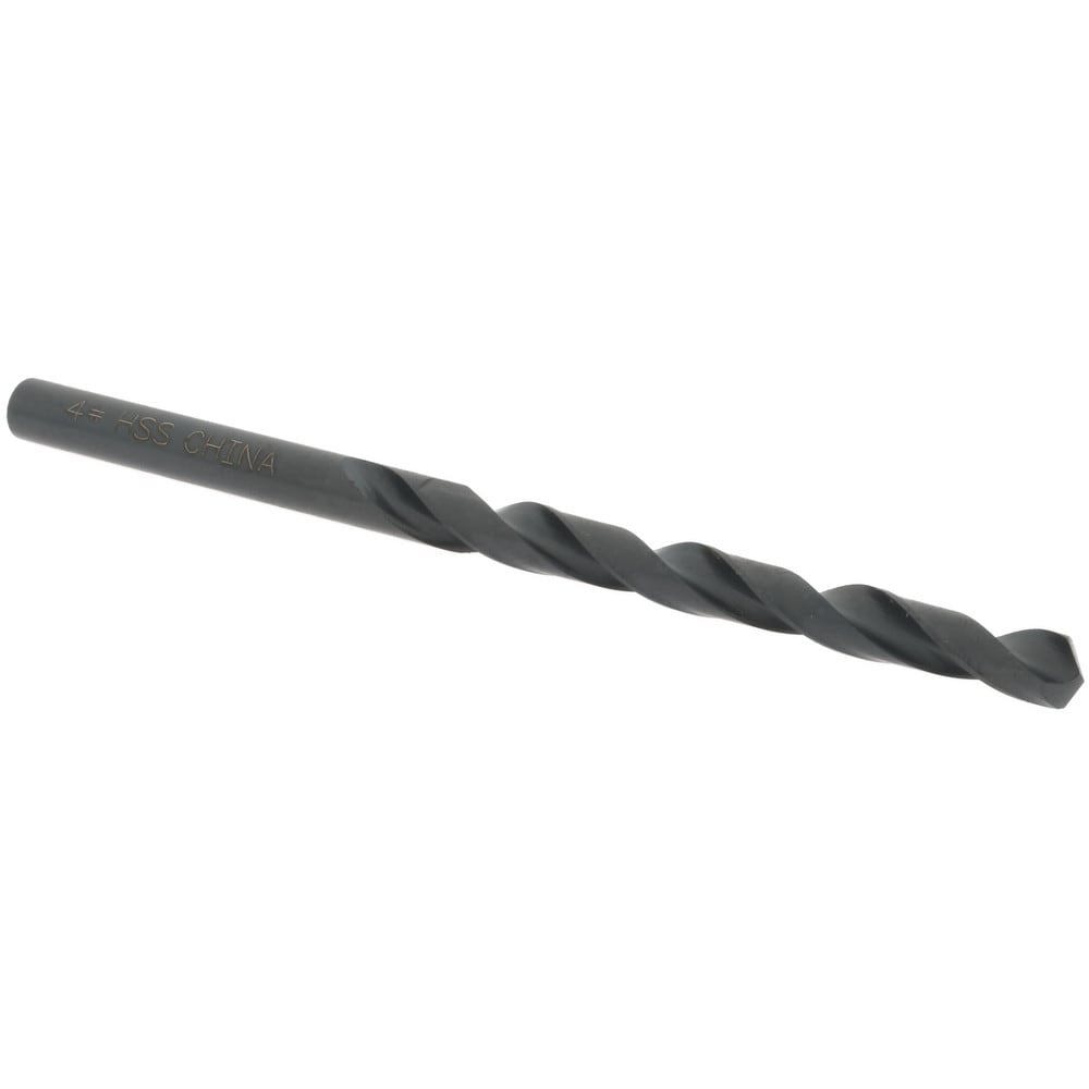 Jobber Drill: #4, 118 deg Point, High Speed Steel