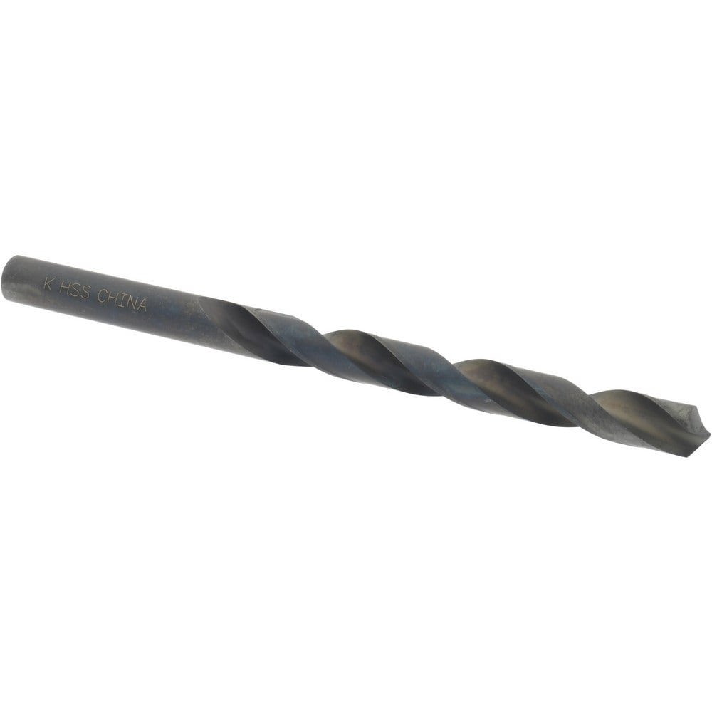 Jobber Drill: Letter K, 118 deg Point, High Speed Steel