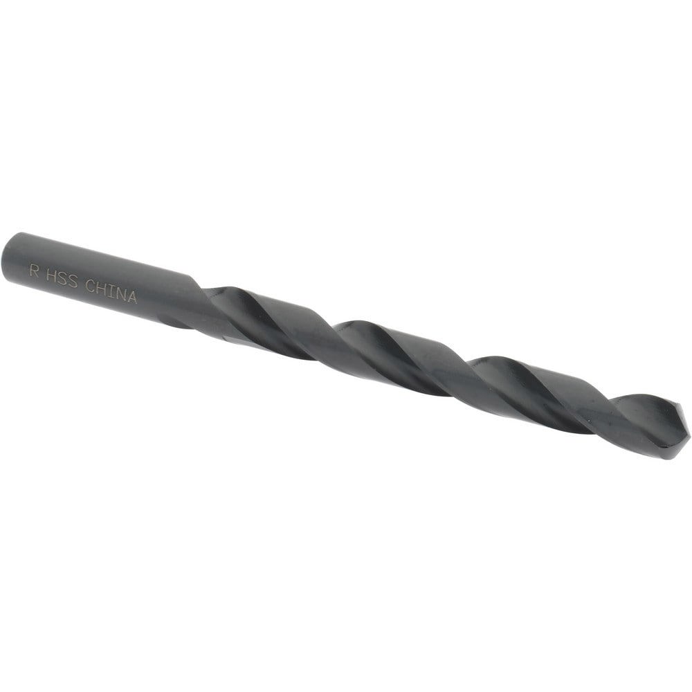 Jobber Drill: Letter R, 118 deg Point, High Speed Steel