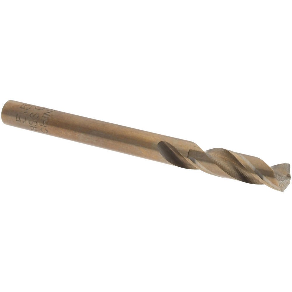 Screw Machine Length Drill Bit: 5.50 mm Dia, 135 deg Point, Cobalt