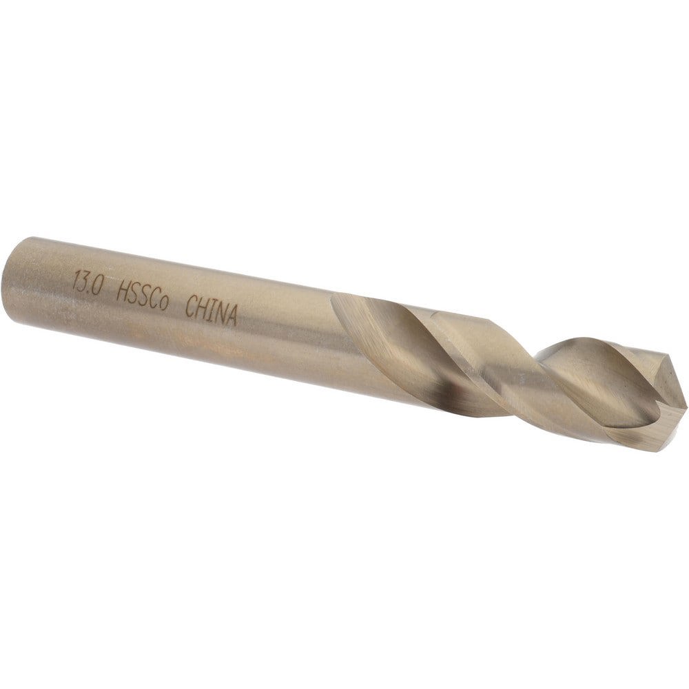 Screw Machine Length Drill Bit: 13.00 mm Dia, 135 deg Point, Cobalt