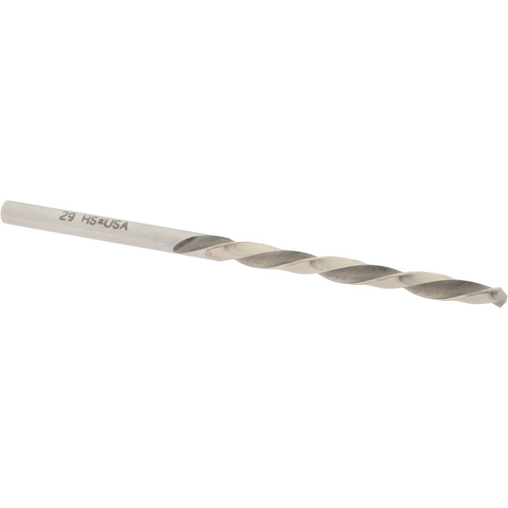 Jobber Drill: #29, 118 deg Point, High Speed Steel