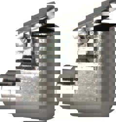 Die Cast Zinc, Zinc Plated, Plain Drive One Piece, Elbow Oil Hole Cover