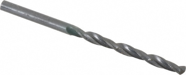 Jobber Drill: 4.10 mm Dia, 118 deg Point, High Speed Steel