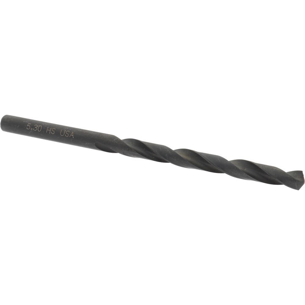 Jobber Drill: 5.30 mm Dia, 118 deg Point, High Speed Steel