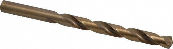 Jobber Drill: 9.25 mm Dia, 118 deg Point, High Speed Steel