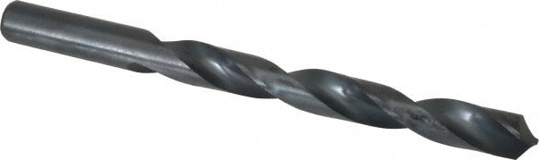 Jobber Drill: 10.70 mm Dia, 118 deg Point, High Speed Steel