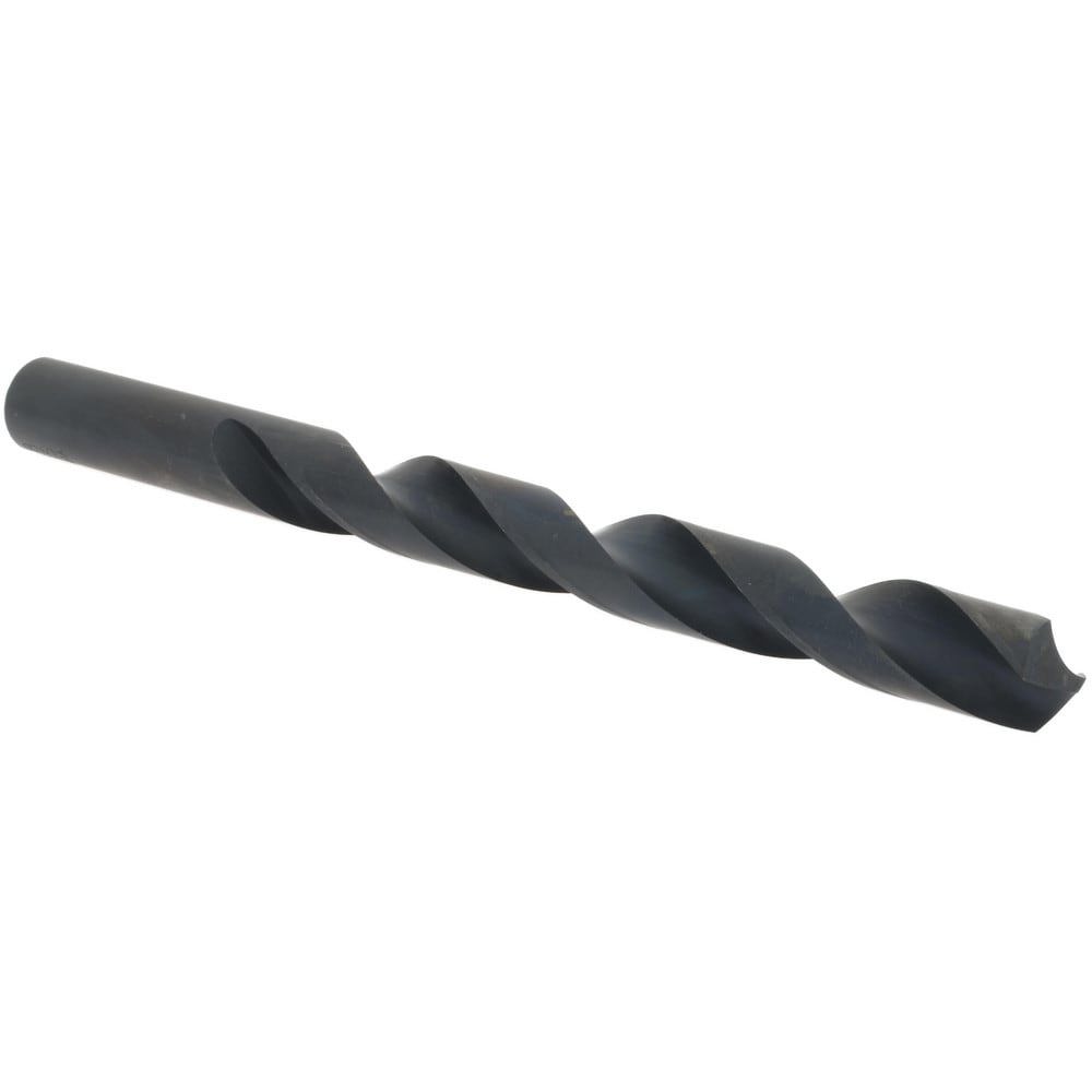 Jobber Drill: 12.80 mm Dia, 118 deg Point, High Speed Steel
