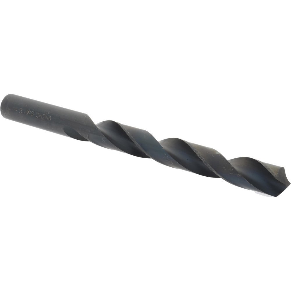 Jobber Drill: 14.50 mm Dia, 118 deg Point, High Speed Steel