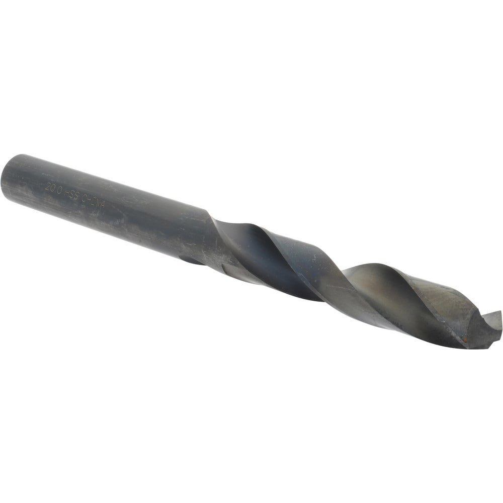 Jobber Drill: 20.00 mm Dia, 118 deg Point, High Speed Steel