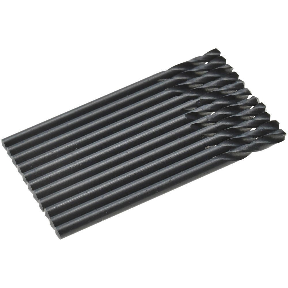 Screw Machine Length Drill Bit: 1.90 mm Dia, 118 deg Point, High-Speed Steel