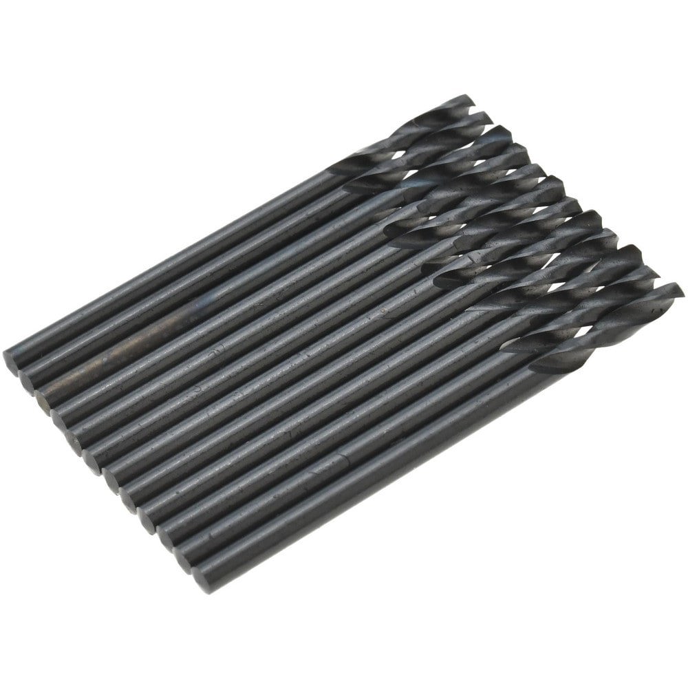 Screw Machine Length Drill Bit: 2.00 mm Dia, 118 deg Point, High-Speed Steel