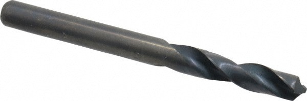 Screw Machine Length Drill Bit: 6.50 mm Dia, 118 deg Point, High-Speed Steel