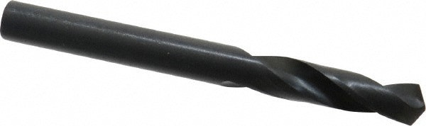 Screw Machine Length Drill Bit: 7.00 mm Dia, 118 deg Point, High-Speed Steel
