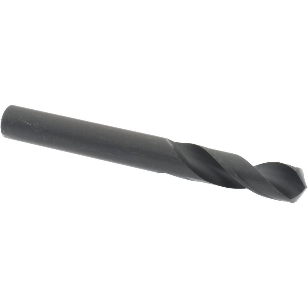 Screw Machine Length Drill Bit: 9.00 mm Dia, 118 deg Point, High-Speed Steel