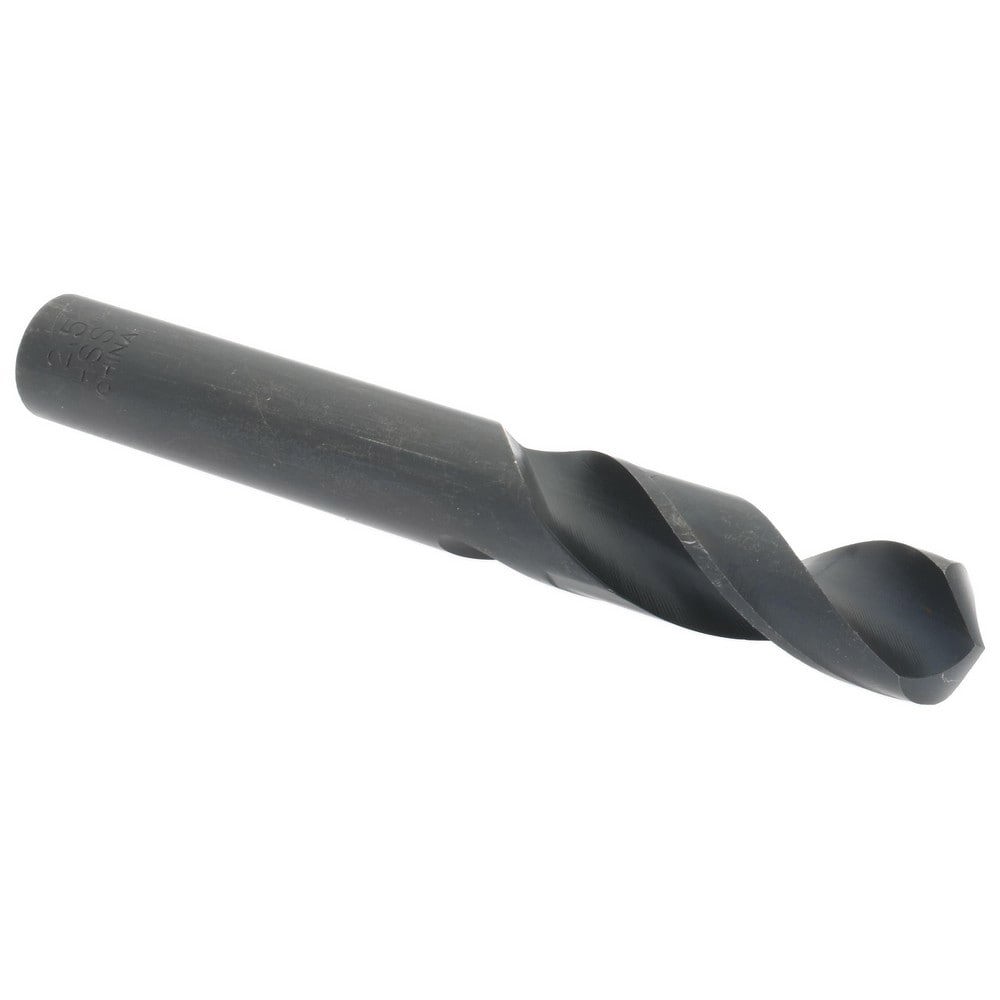 Screw Machine Length Drill Bit: 12.50 mm Dia, 118 deg Point, High-Speed Steel