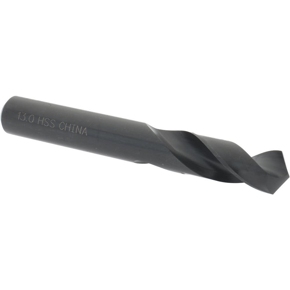 Screw Machine Length Drill Bit: 13.00 mm Dia, 118 deg Point, High-Speed Steel