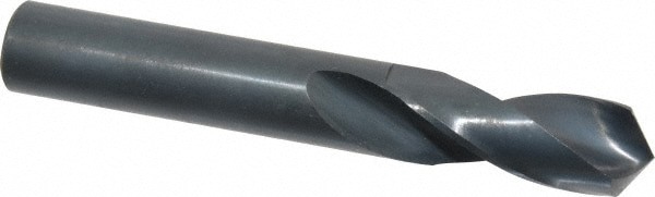 Screw Machine Length Drill Bit: 19.00 mm Dia, 118 deg Point, High-Speed Steel